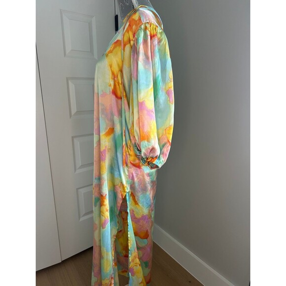 Buddy Love Silky Maxi Sunny Love Dress Maxi Women’s Small - Picture 6 of 12